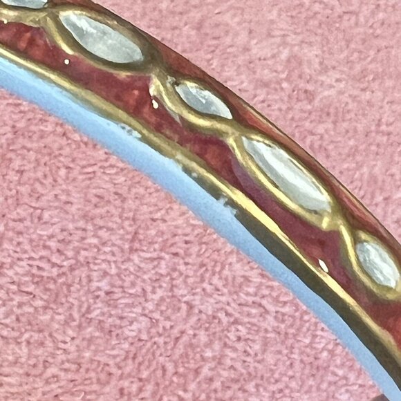 Fitz and Floyd Florentine Christmas Sugar Spoon 4.25" Ceramic - Picture 9 of 9